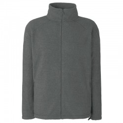 Plain Fleece Jacket Outdoor Fruit of the Loom 300 GSM